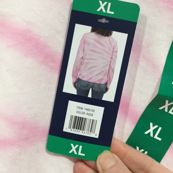 Splendid women sweater pink top size XL - Picture 4 of 7